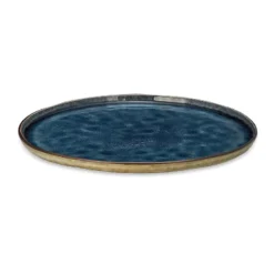 Nkuku Simi Side Plate - Deep Blue Tableware