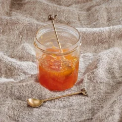 Nkuku Snail Spoon Gift Set - Antique Brass (Set Of 2)