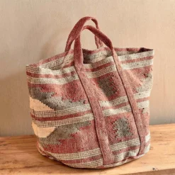 Nkuku Supaul Kilim Basket