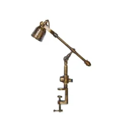Nkuku Tabosa Brass Clamp Light Shop By Type