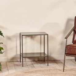 Nkuku New Arrivals Takua Iron Side Table