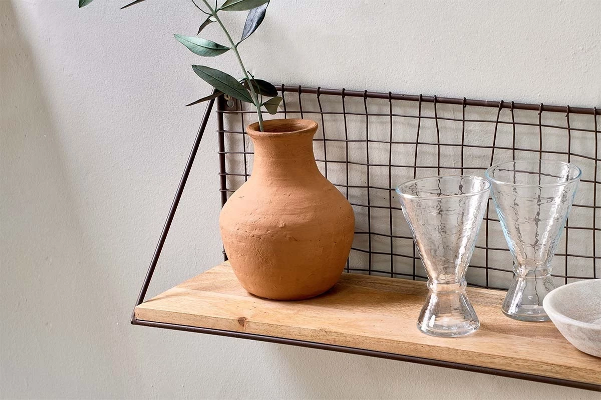 Nkuku Tamba Mango Wood Shelf - Small New Arrivals 5 Nkuku Tamba Mango Wood Shelf - Small New Arrivals