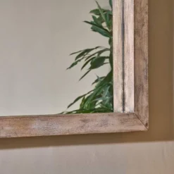 Nkuku Tariku Reclaimed Wood Mirror - Large Home Accessories