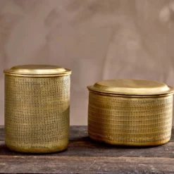 Nkuku Tembesi Etched Pot - Tall Home Accessories