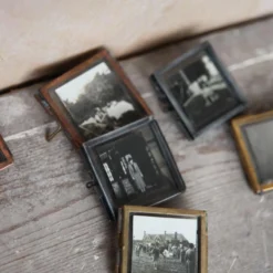 Nkuku Tiny Danta Frame Antique Brass (Set Of 2)