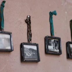 Nkuku Home Accessories Tiny Kiko Frame Antique Zinc (Set Of 4)