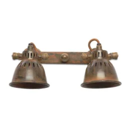 Nkuku Tubu Brass Double Spot Light