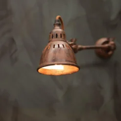 Nkuku Tubu Brass Extendable Wall Light