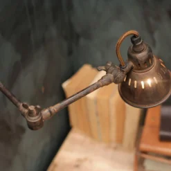 Nkuku Tubu Brass Extendable Wall Light