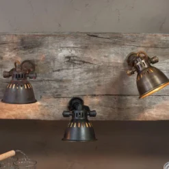 Nkuku Tubu Brass Spot Light Kitchen & Dining Room