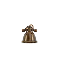 Nkuku Tubu Brass Spot Light Kitchen & Dining Room
