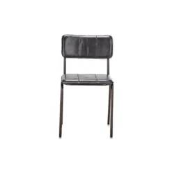 Nkuku Kitchen & Dining Room Ukari Dining Chair - Aged Black