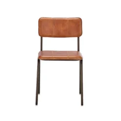 Nkuku Ukari Dining Chair - Aged Tan
