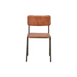 Nkuku Ukari Dining Chair - Aged Tan