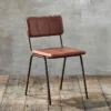 Nkuku Ukari Dining Chair - Chocolate Brown Kitchen & Dining Room