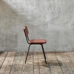 Nkuku Ukari Dining Chair - Chocolate Brown Kitchen & Dining Room