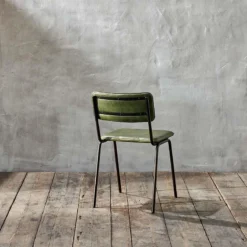 Nkuku Ukari Dining Chair - Rich Green Kitchen & Dining Room