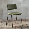 Nkuku Ukari Dining Chair - Rich Green Kitchen & Dining Room