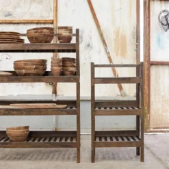 Nkuku Umi Iron Shelf Large Hallway & Bootroom 12 Nkuku Umi Iron Shelf Large Hallway & Bootroom