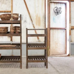 Nkuku Umi Iron Shelf Small Hallway & Bootroom