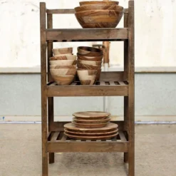 Nkuku Umi Iron Shelf Small Hallway & Bootroom