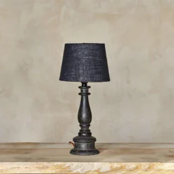 Nkuku Urku Candlestick Crackle Lamp