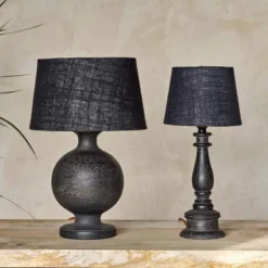 Nkuku Urku Round Crackle Lamp