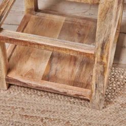 Nkuku Urmodi Wood Side Table Coffee & Side Tables