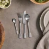 Nkuku Veeta Cutlery Set - Brushed Silver (Set Of 16) Tableware