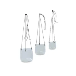 Nkuku Viri Hanging Planter - Clear Home Accessories