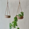 Nkuku Home Accessories Wampu Hanging Planter - Distressed Terracotta 2 Nkuku Home Accessories Wampu Hanging Planter - Distressed Terracotta