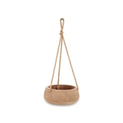 Nkuku Home Accessories Wampu Hanging Planter - Distressed Terracotta 15 Nkuku Home Accessories Wampu Hanging Planter - Distressed Terracotta