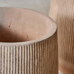 Nkuku Planters & Vases Wampu Tall Planter - Distressed Terracotta 14 Nkuku Planters & Vases Wampu Tall Planter - Distressed Terracotta