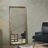 Nkuku Yadur Full Length Mirror - Antique Brass Home Accessories