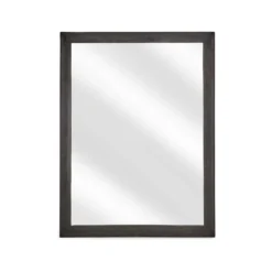 Nkuku Yadur Rectangular Mirror - Black - Large