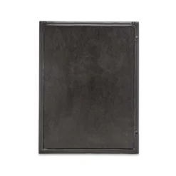 Nkuku Yadur Rectangular Mirror - Black - Large