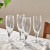Nkuku Yala Hammered Champagne Glass (Set Of 4) Tableware