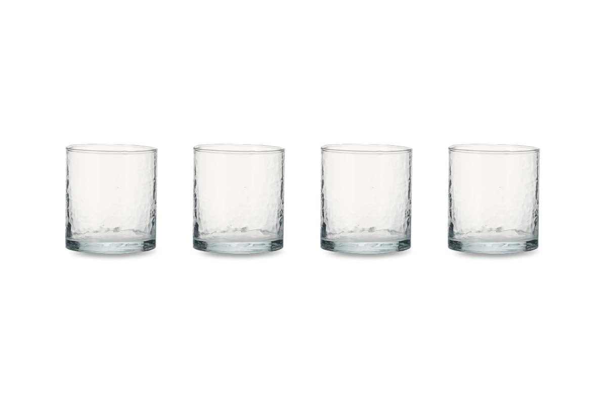 Nkuku Tableware Yala Hammered Tumbler (Set Of 4) 6 Nkuku Tableware Yala Hammered Tumbler (Set Of 4)