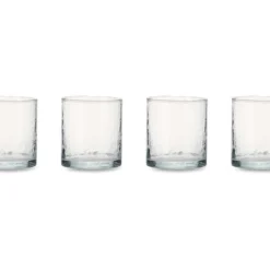 Nkuku Tableware Yala Hammered Tumbler (Set Of 4) 11 Nkuku Tableware Yala Hammered Tumbler (Set Of 4)