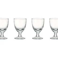 Nkuku Tableware Yala Hammered Wine Glass (Set Of 4)