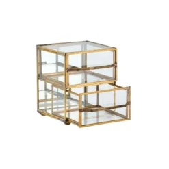 Nkuku Yania Brass Drawers