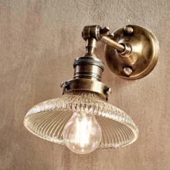 Nkuku Zowie Wall Light - Small Kitchen & Dining Room